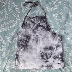 American Eagle Tie-Dye Halter Tank Top